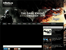 Tablet Screenshot of darkknight.tribute.ca